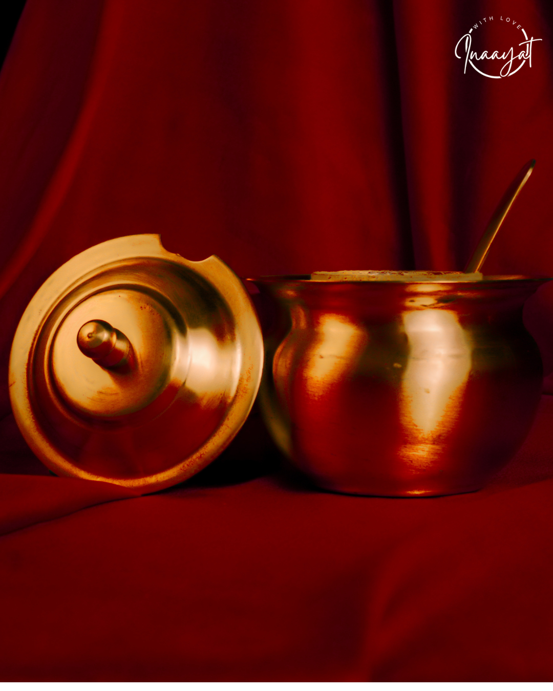 This is the Brass Ghee Pot ( desi )