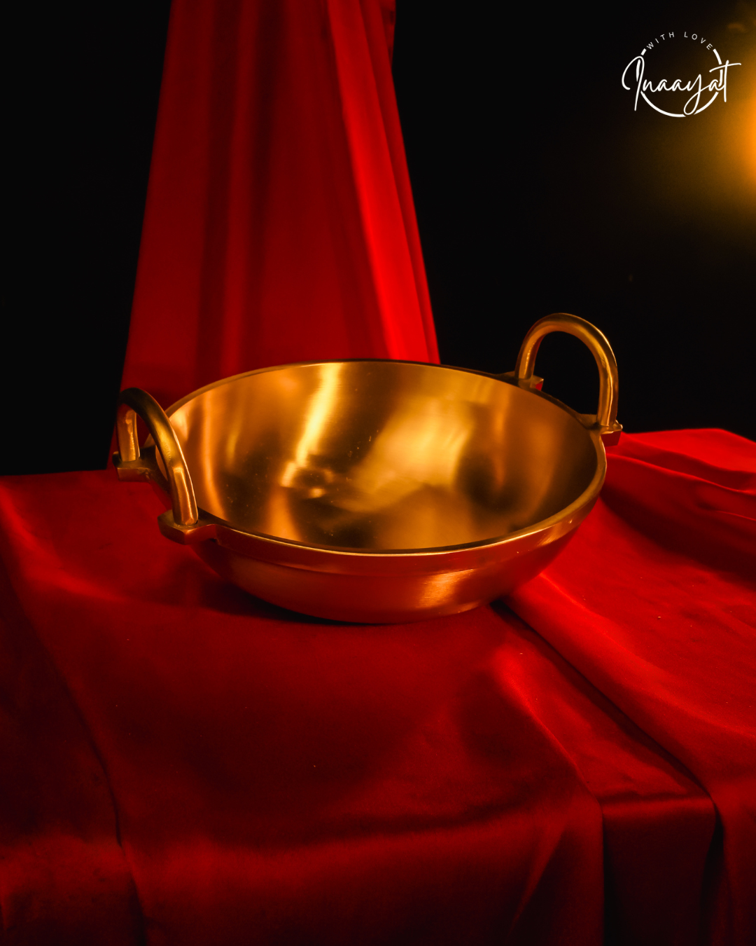 Brass Kadhai ( Small-Matte)