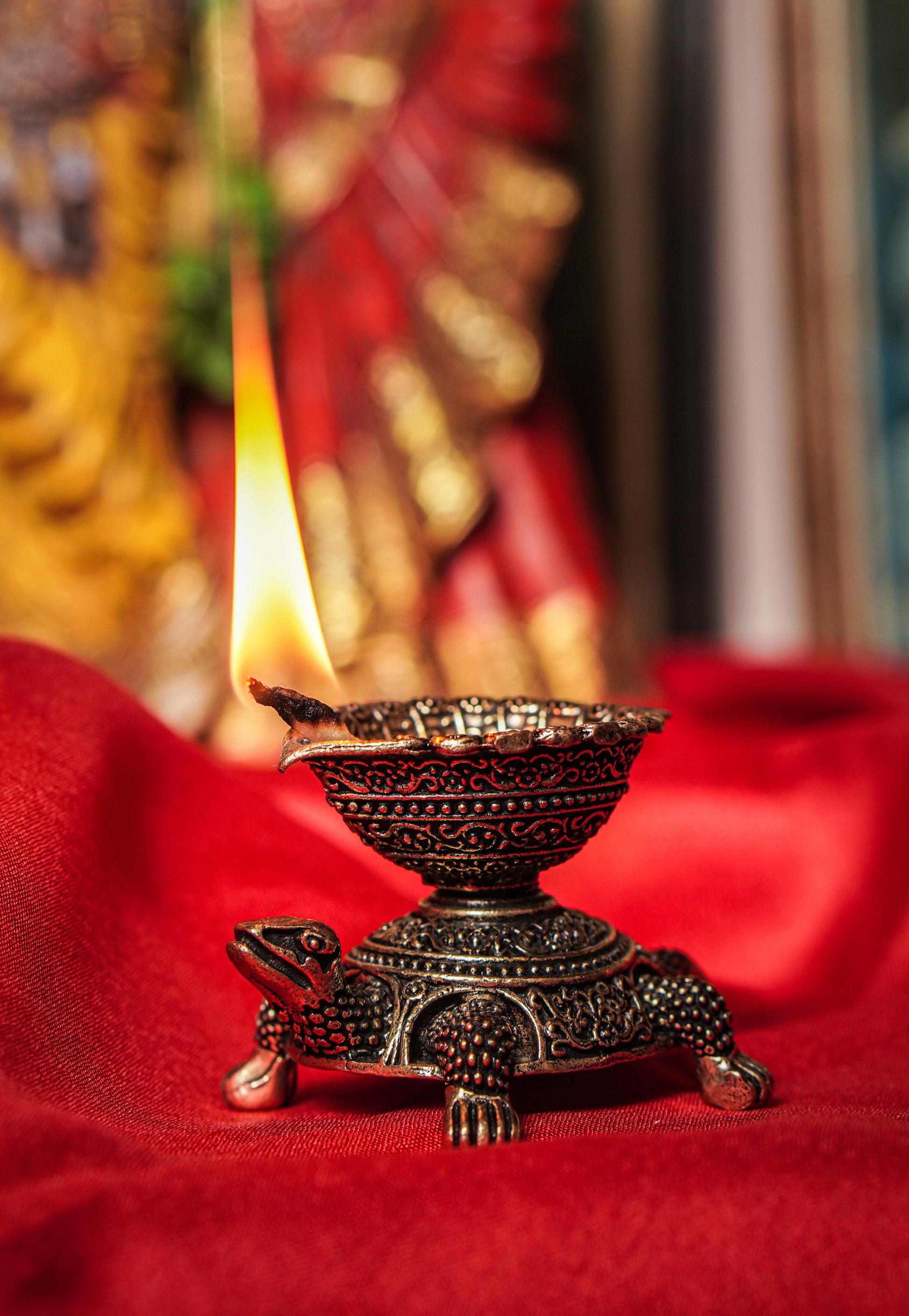 Brass Kachua Deepak Superfine